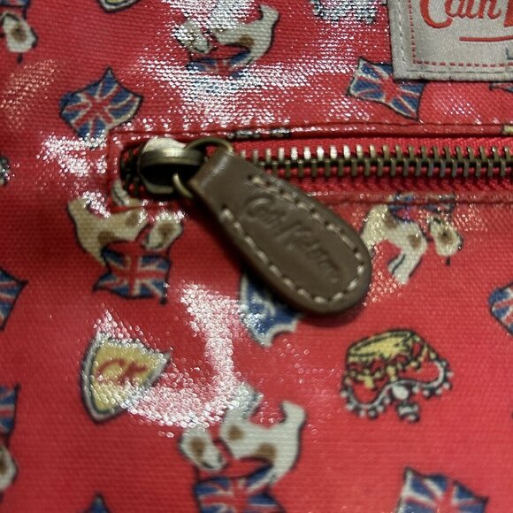 Cath Kidston Red UK Royal Stanley Scottie Dog Jubilee Crossbody Messenger Bag - Picture 6 of 13